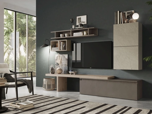 Parete Attrezzata Infinity 2-0 comp 09 di LC Mobili