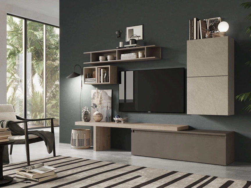 Parete Attrezzata Infinity 2-0 comp 09 di LC Mobili