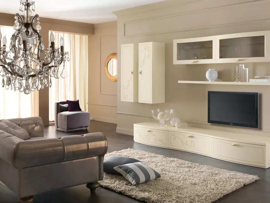 Parete Attrezzata Prestige Liberty 107 di Spar