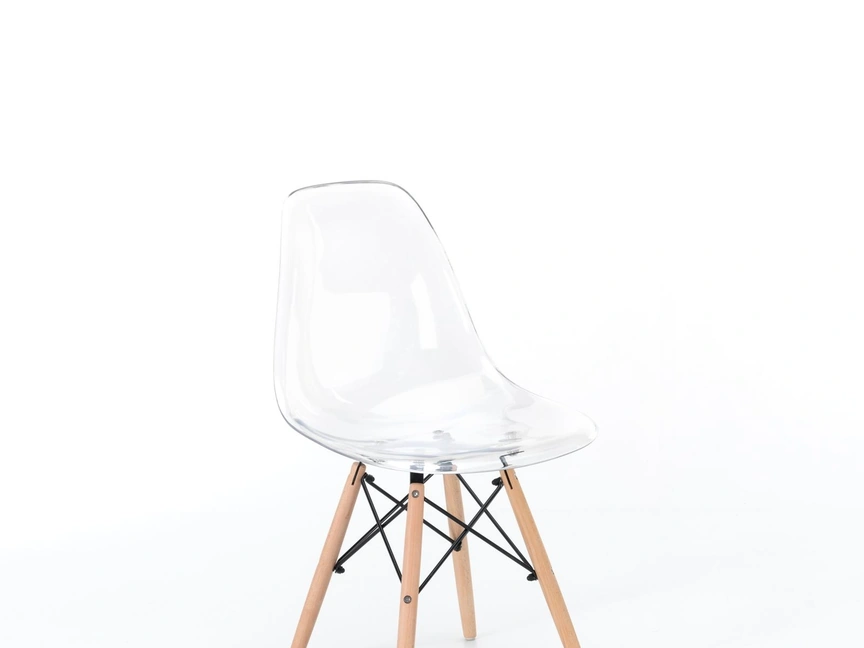 Sedia Isotta in policarbonato trasparente di Stones