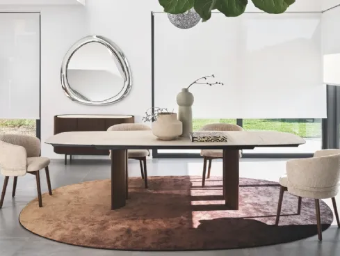 Sedia imbottita Vanilla di Calligaris
