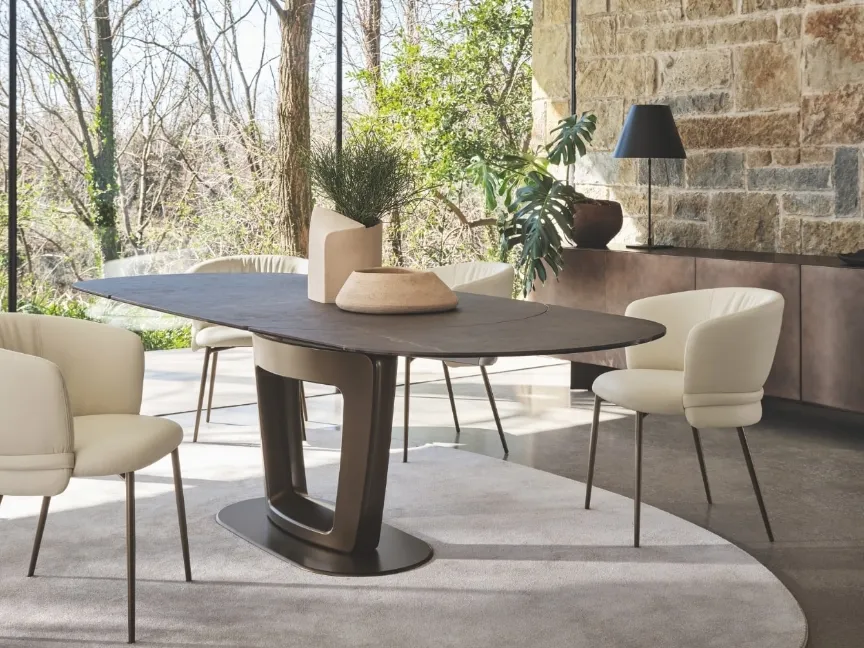 Sedia imbottita Vanilla di Calligaris