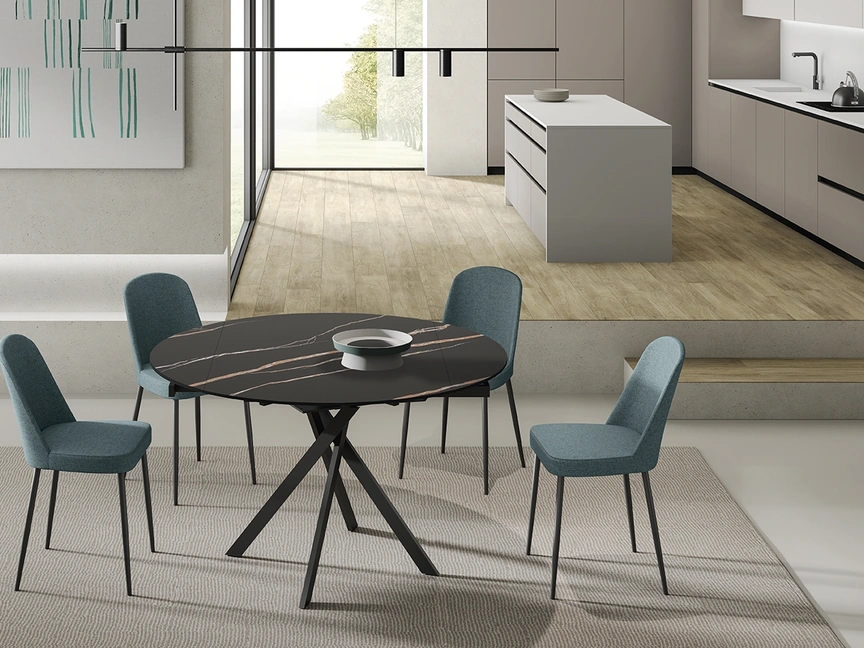 Tavolo allungabile Roll di Stones