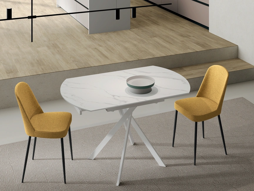 Tavolo allungabile Roll di Stones