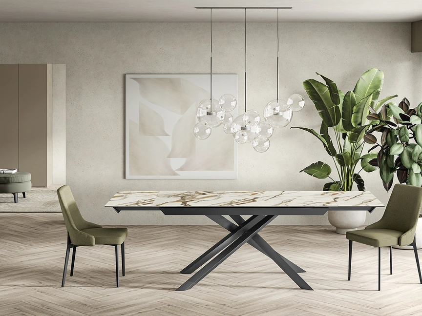 Tavolo allungabile Cross di Stones