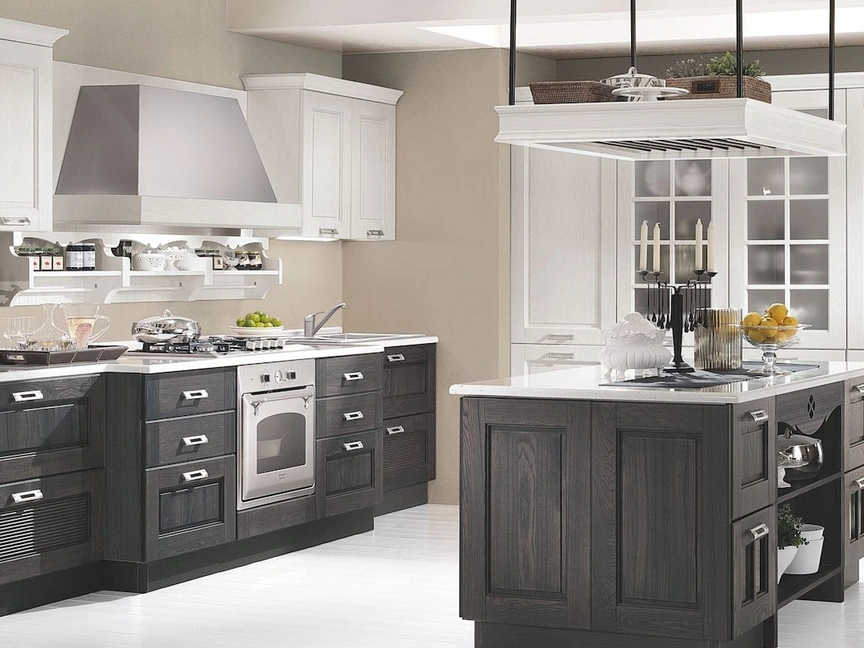 Cucina Classica con isola Aisha di Mobilturi