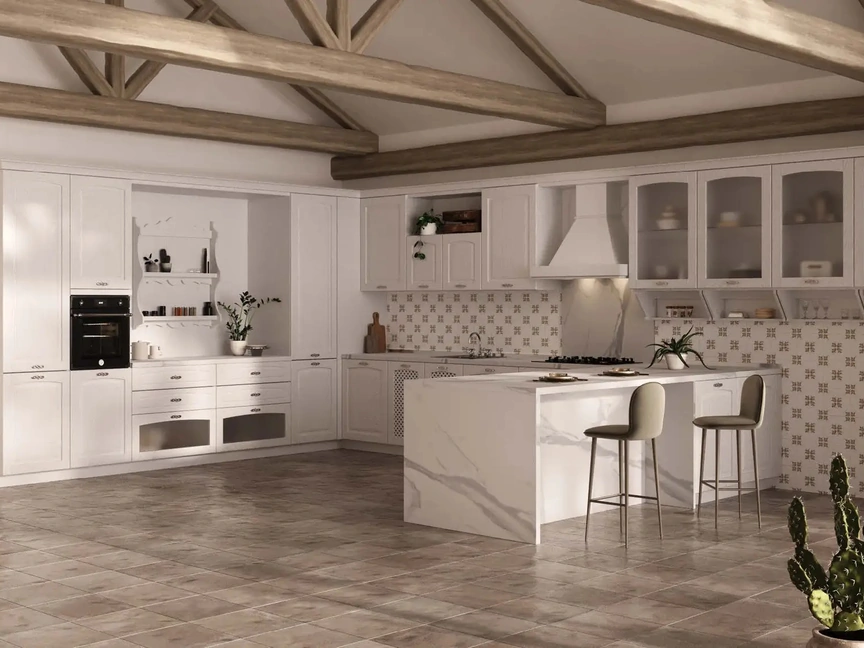 Cucina Classica con penisola Gioconda di Ciao Cucine