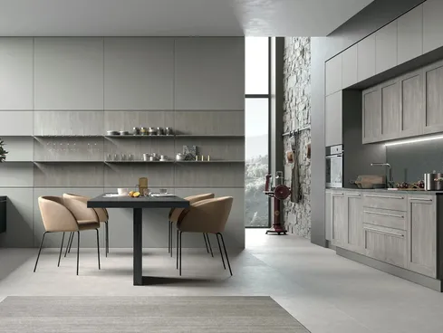 Cucina Moderna lineare City 07 di Stosa