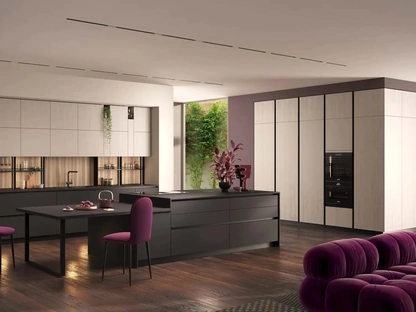 Cucina Moderna con isola Ginevra 01 di Ciao Cucine