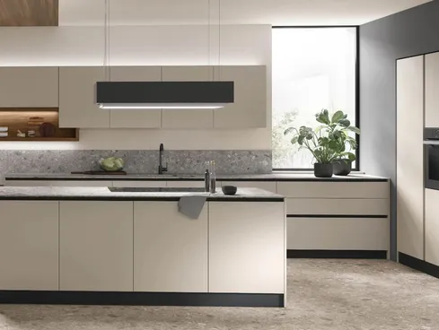 Cucina Moderna con penisola Infinity 03 di Stosa