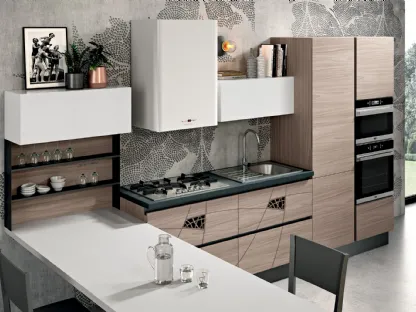 Cucina Moderna Lapis comp 01 di Spar