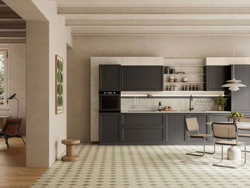 Cucina Moderna lineare Madeira di Imab