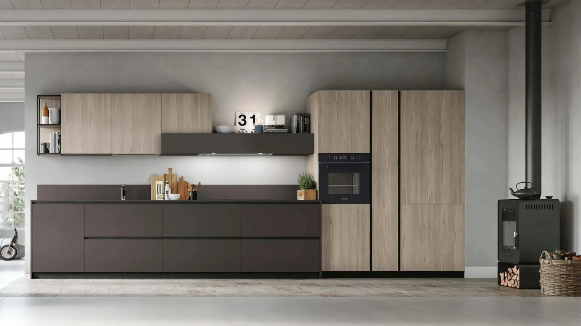 Cucina Moderna Stosa Metropolis: arredamento e mobili per cucine moderne