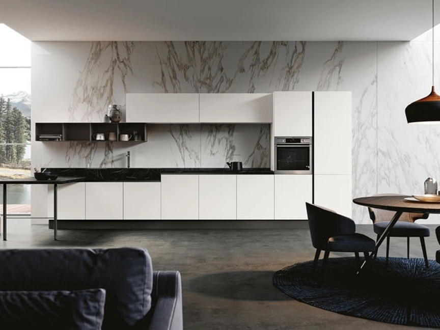 Cucina Moderna con penisola Panarea di Imab