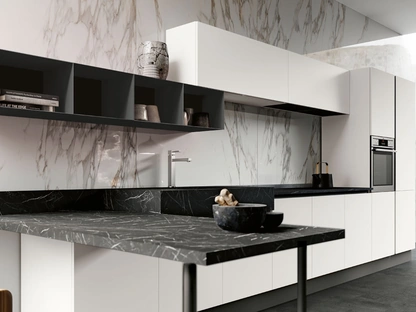 Cucina Moderna con penisola Panarea di Imab