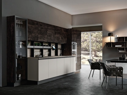 Cucina Moderna lineare Teia di Imab