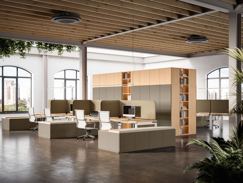 Scrivania Operativa OF110 di Giessegi